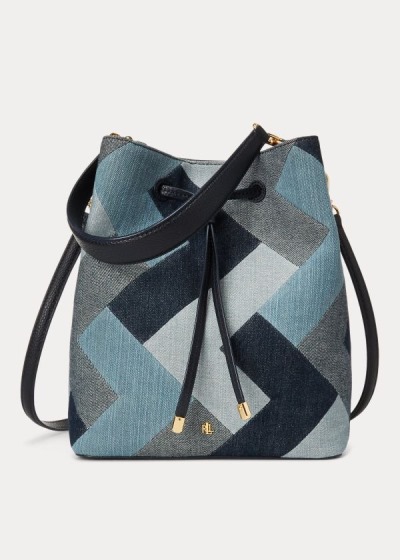 Ralph Lauren Denim Mini Debby II Tasker Dame Danmark (AOVKE6920)